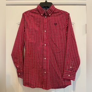 Boys Chaps Long Sleeve Polo